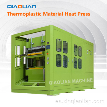 Material termoplástico de prensa de calor grande